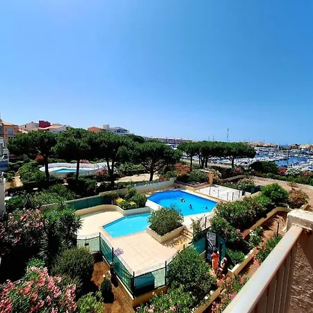 Joli Pour 4 Personnes Dans Avec Piscine, Situe Impasse Du Globe Au Cap D'agde *